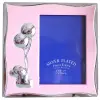 Yiwu Dawei Factory directly sells children's metal photo frames 428ASS iron finished series in blue, silver and pink Specification image